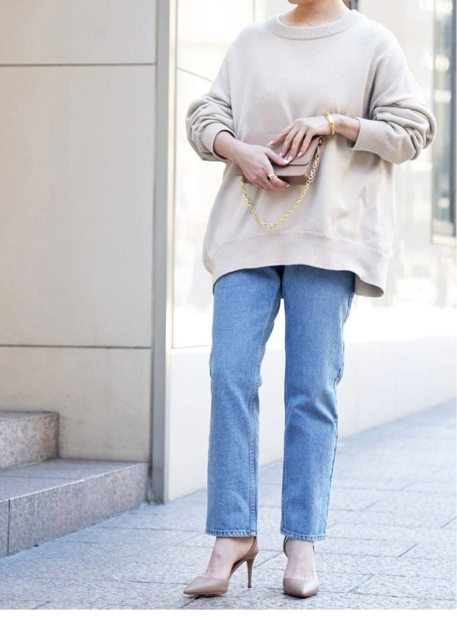 新品タグ付き Deuxieme Classe ベーシックニット セーター 新品タグ付き Deuxieme Classe ベーシックニット セーター