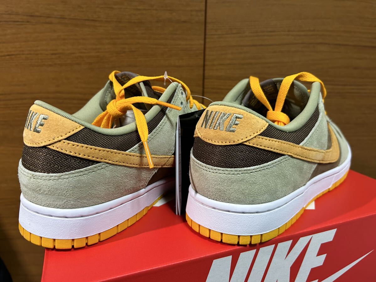 29cm US11【新品未使用・国内黒タグ付】NIKE DUNK LOW SE DUSTY OLIVE DH5360-300 ナイキ ダンク ロー ダスティオリーブ 2024年_画像4