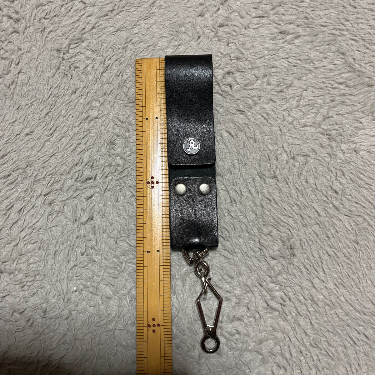 richardson Leather Keychain キーチェーン　黒　ブラック_画像4