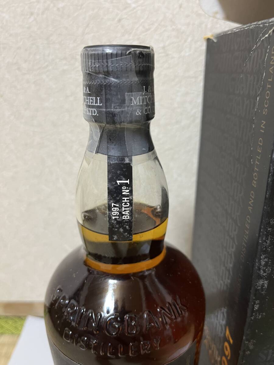 SpringBank スプリングバンク 1997-2007 Batch No.1  55.2度 700ml 箱付きの画像3