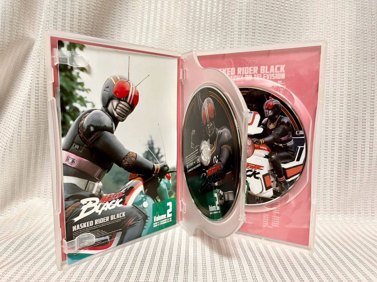 仮面ライダーBLACK DVD全5巻セット 仮面ライダーブラック 昭和ライダー 石ノ森章太郎 東映 特撮ヒーロー 仮面ライダー 倉田てつを 京本政樹の画像5