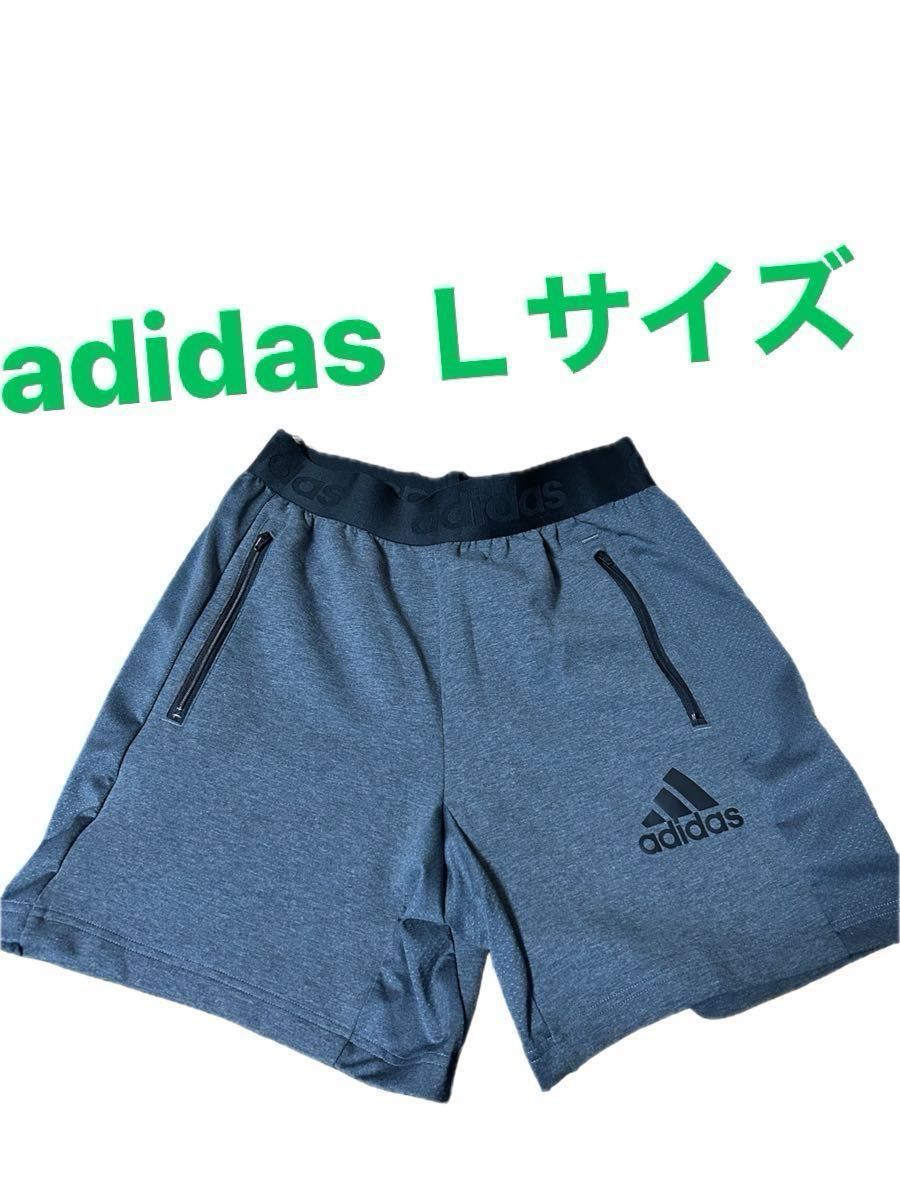 ★美品★adidas ハーフパンツ ショートパンツ Ｌサイズ