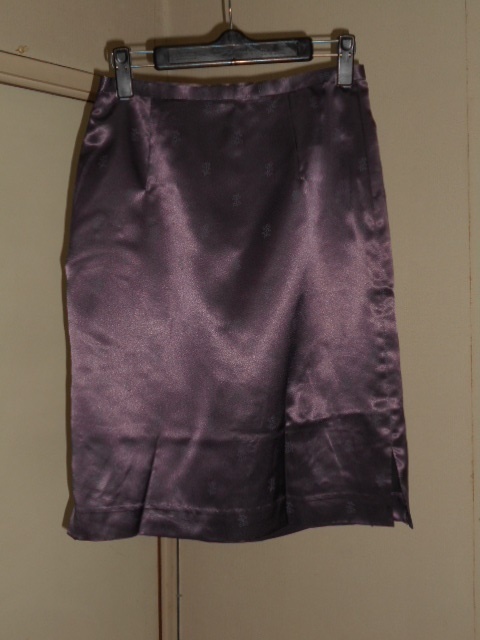 S210 超ツルツル光沢サテン スカートの画像4