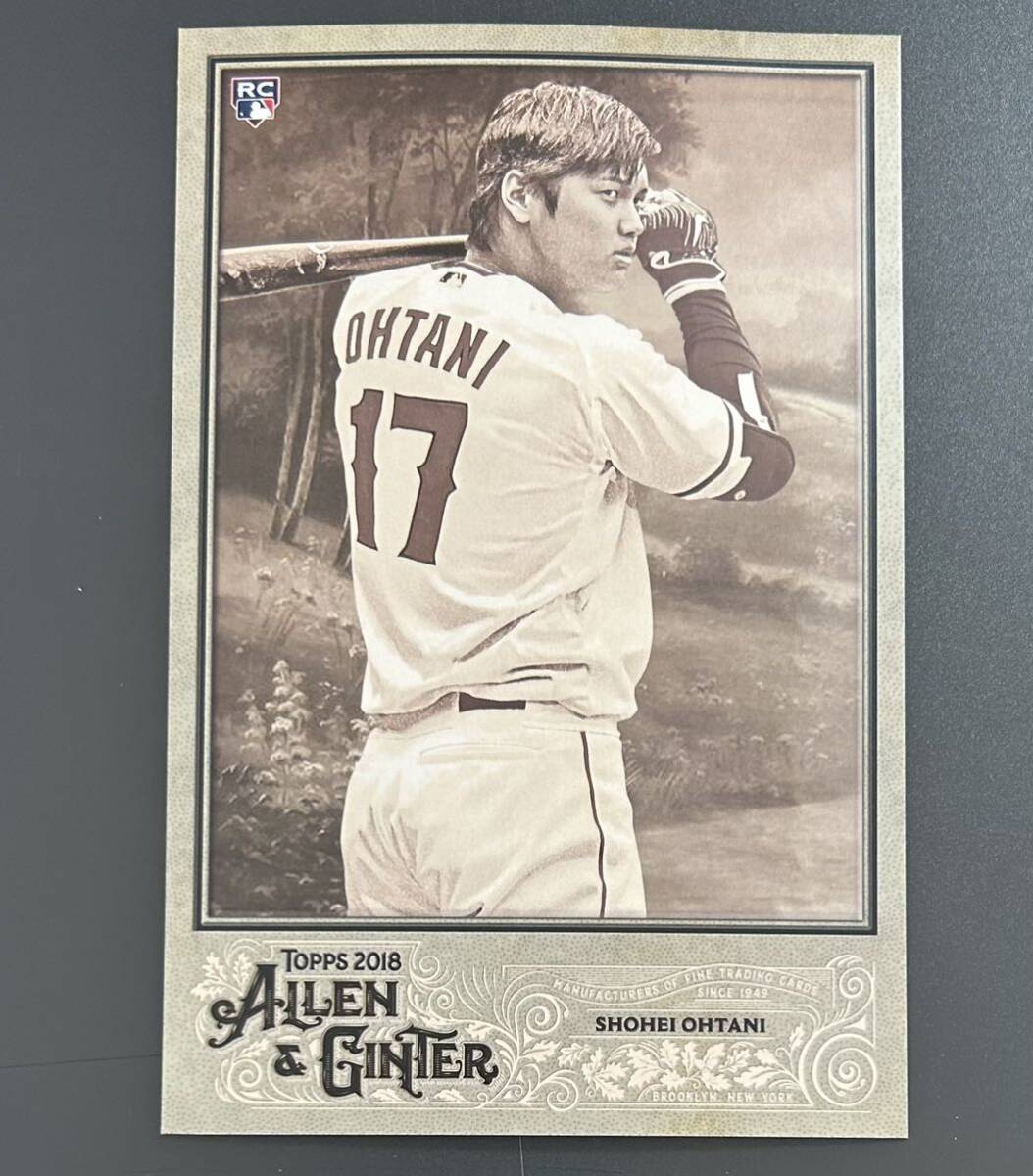 大谷翔平 ルーキーカード 大判 2018 Topps Allen & Ginter Shohei Ohtani Angels Cabinet Oversized Box Loader RC SSP BL-7 Dodgers MLBの画像1