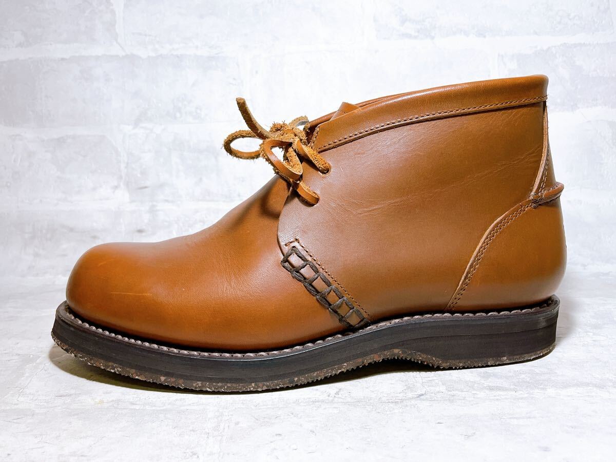 極美品】Danner ダナー 高級 チャッカブーツ 本革 肉厚レザー 茶 極美品】Danner ダナー 高級 チャッカブーツ 本革 肉厚レザー 茶