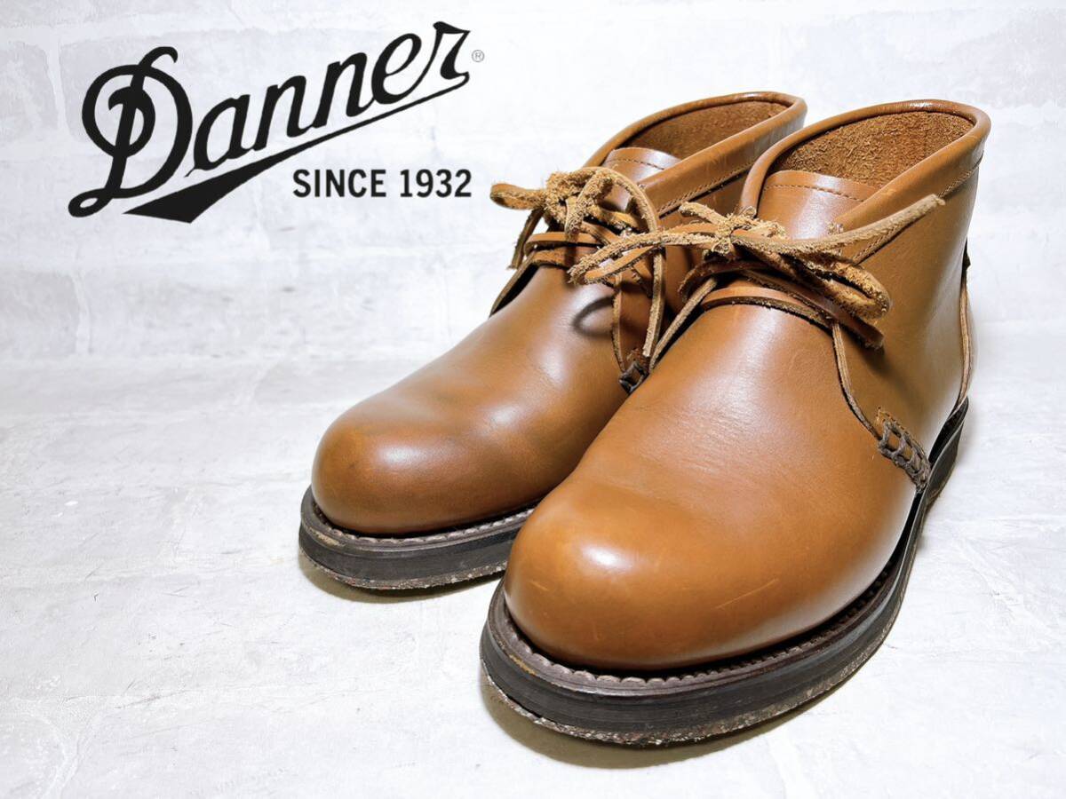 極美品】Danner ダナー 高級 チャッカブーツ 本革 肉厚レザー 茶 極美品】Danner ダナー 高級 チャッカブーツ 本革 肉厚レザー 茶