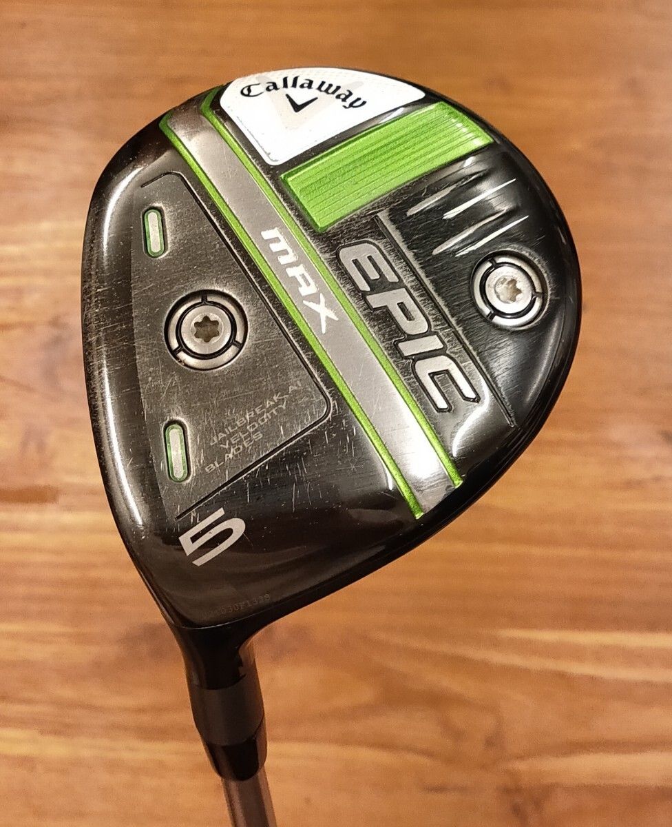 Left Callaway Epic Max 5W Maker подлинный настраиваемый вал графит TP5S Fairway Wood Cover No Lefty