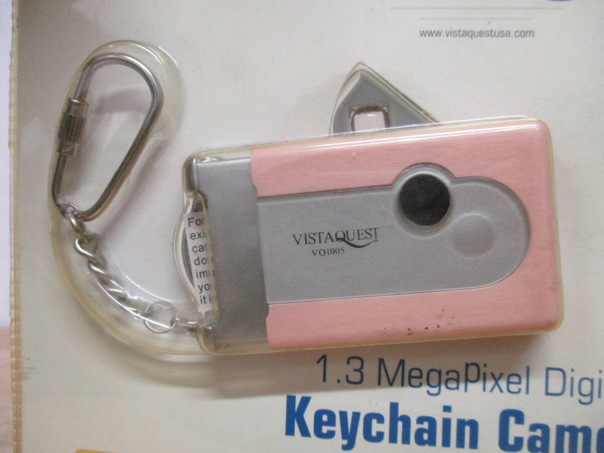 e10-2（VISTAQUEST VQ1005P キーチェーンカメラ）未開封品 ビスタクエスト Keychain Camera 1.3 Megapixel Digital 現状品の画像4