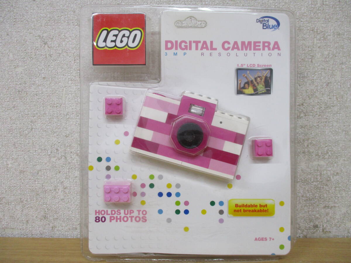 e10-2（LEGO デジタルカメラ ピンク）未開封品 レゴ DIGITAL CAMERA 3MP RESOLUTION トイカメラ ジャンク 現状品_画像1