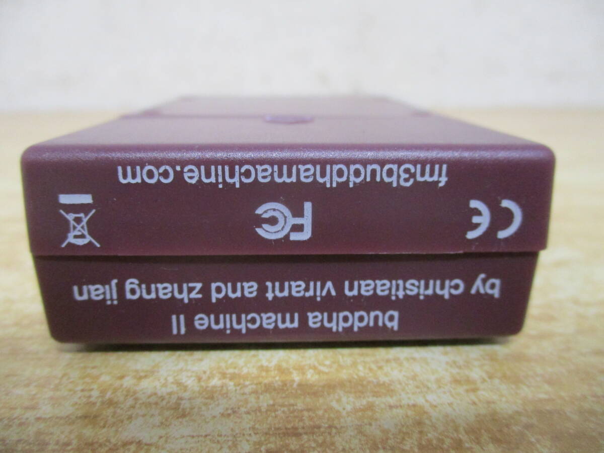 e10-3（FM3 Buddha Machine II 紫）ブッダマシーン2 箱付き 説明書 オーディオ 音響機器 動作未確認 ジャンク 現状品_画像5