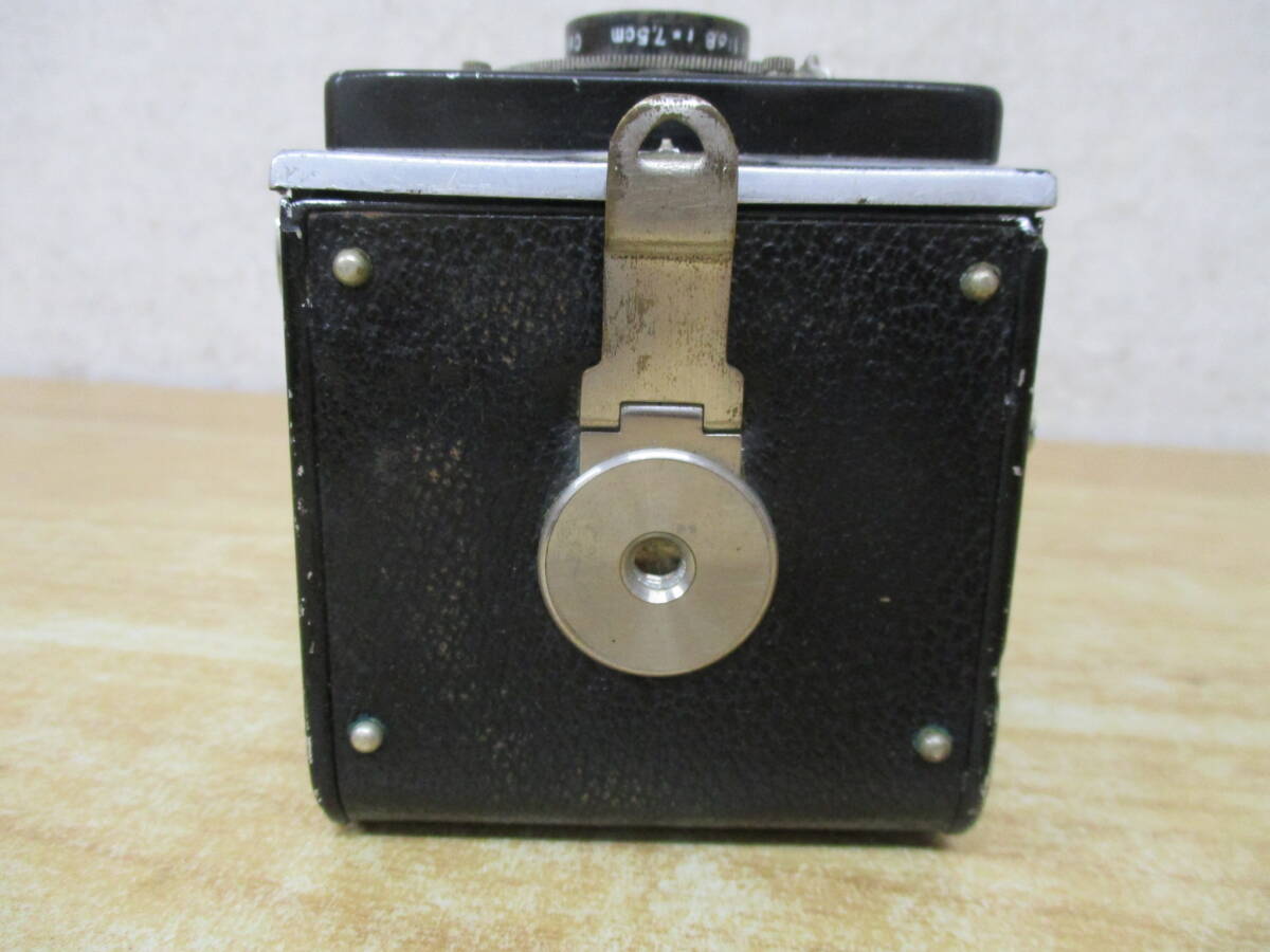 e9-2（Rolleiflex 1:3.1 f=7.5cm 二眼レフカメラ）ローライフレックス camera フィルム 動作未確認 ジャンク 現状品