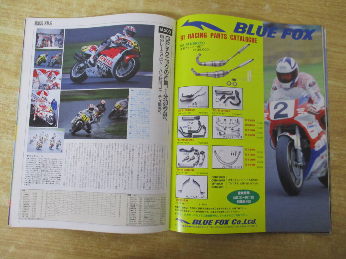 e4-4《CYCLE SOUNDS/サイクルサウンズ》 1990年～1991年 不揃い11冊セット まとめ売り モータースポーツ ロードスポーツ バイク_画像8