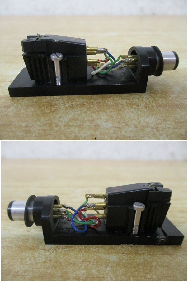 e9-2（SHURE M75ED TYPE2 カートリッジ）針折れ ヘッドシェル付き シュアー レコード針 交換針 ターンテーブル 動作未確認 現状品の画像5