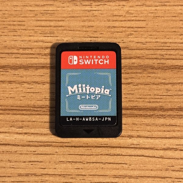 ニンテンドー スイッチ ミートピア Miitopia ソフトのみ 動作品 Nintendo Switch 管理番号MT401の画像1