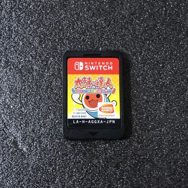 ニンテンドー スイッチ 太鼓の達人 Nintendo Switchば~じょん! ソフトのみ 動作品 Nintendo Switch 管理番号TS401の画像1
