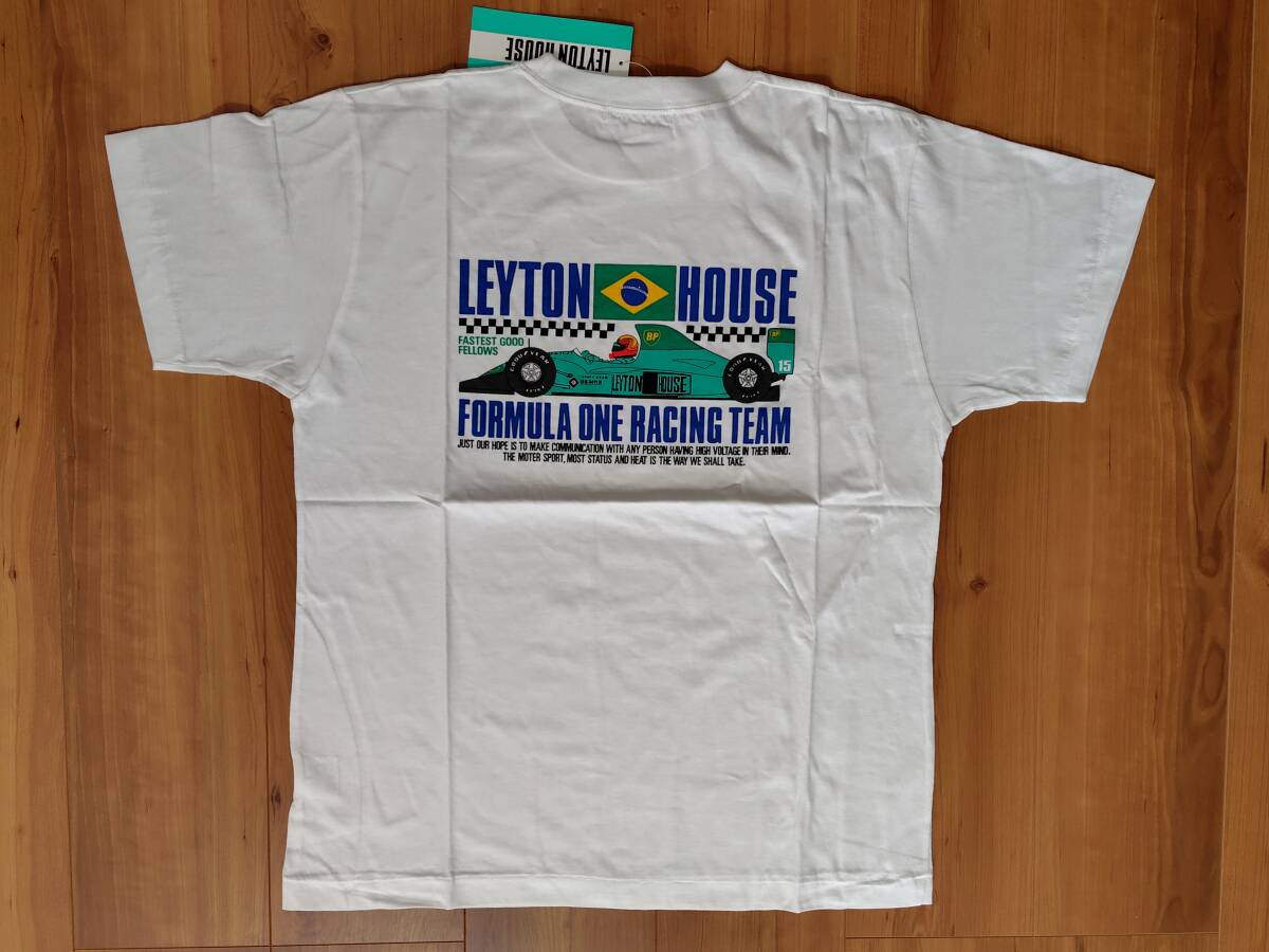 【未使用タグ付】LEYTON HOUSE レイトンハウス F1 Tシャツ Mサイズの画像1