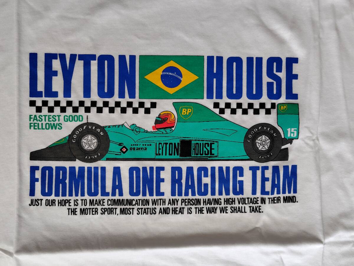 【未使用タグ付】LEYTON HOUSE レイトンハウス F1 Tシャツ Mサイズの画像3