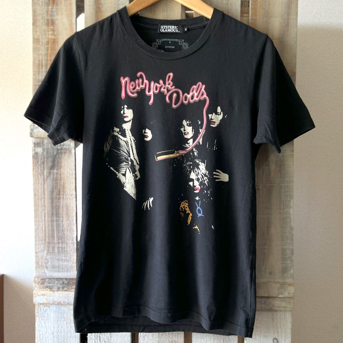 New York Dolls Tシャツ メンズS / HYSTERIC GLAMOUR コラボ / NY PUNK / Johnny Thunders_画像1