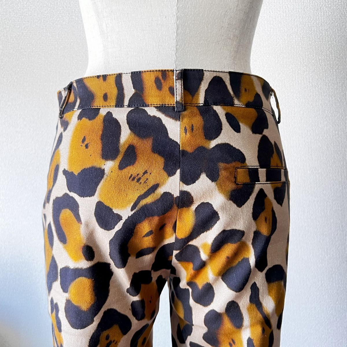  не использовался с биркой ANGLOMANIA Vivienne Westwood ITALY Leopard брюки / женский размер 40