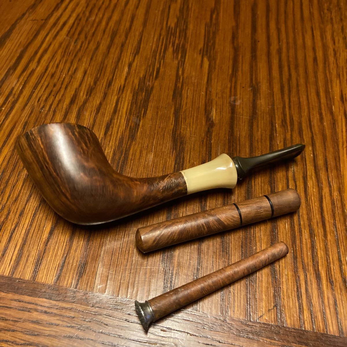 喫煙具 パイプ HANSEN ハンセン BRIAR ブライヤー MADE IN DENMARK デンマーク 箱あり 現状品 詳細不明の画像3