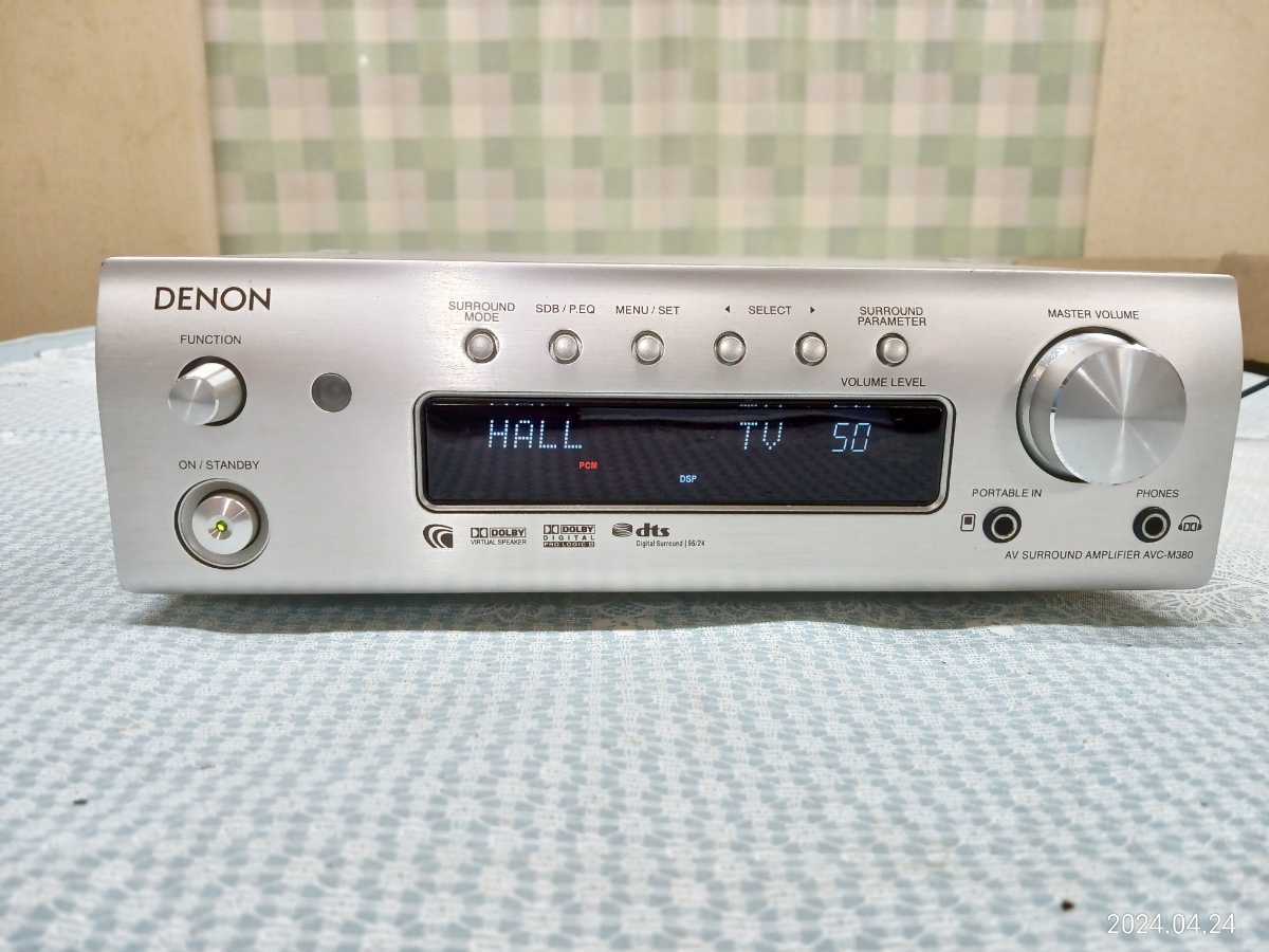 DENON Denon amplifier AVC-M380 remote control *