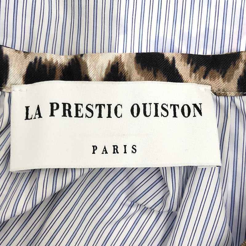 La Prestic Ouiston /la pre stick wi stone | Liberty print pull over blouse shirt | 1 | multicolor | lady's 