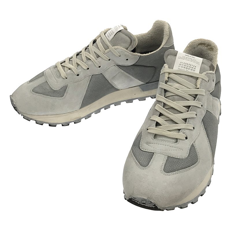 Maison Margiela / mezzo n Margiela | Replica Runner / replica Runner Vintage * paint processing sneakers | 43 | gray 