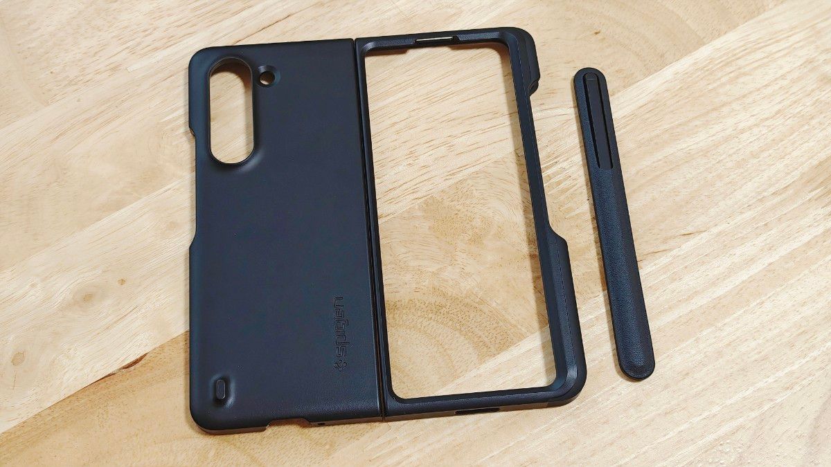 Spigen ケース Galaxy Z Fold 5 用 + 純正Sペン セット