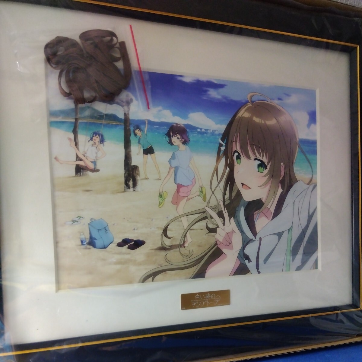 白い砂のアクアトープ　キャラファイングラフ　ふるさと納税返礼品一式　クリアファイル　住民票　ミニ色紙　名刺
