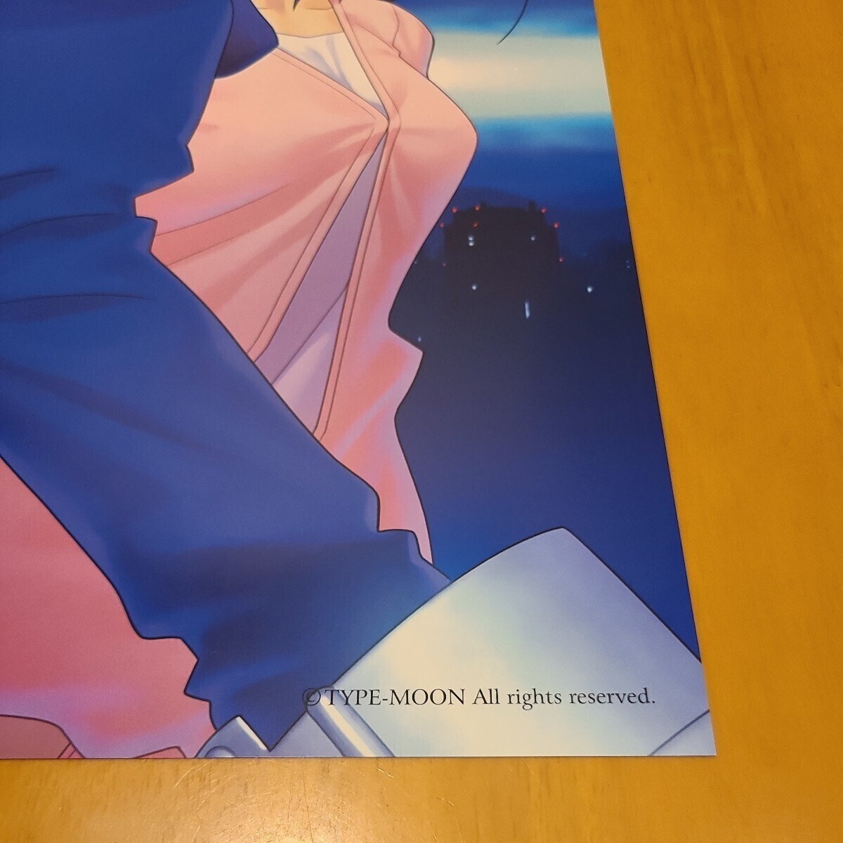 Fate/stay night UNLIMITED BLADE WORKS 遠坂凛 アーチャー セイバー 間桐桜 B2 サイズ 公式 ポスター 未展示【希少美品】当時物 Fate/Zero_TYPE-MOON 公式