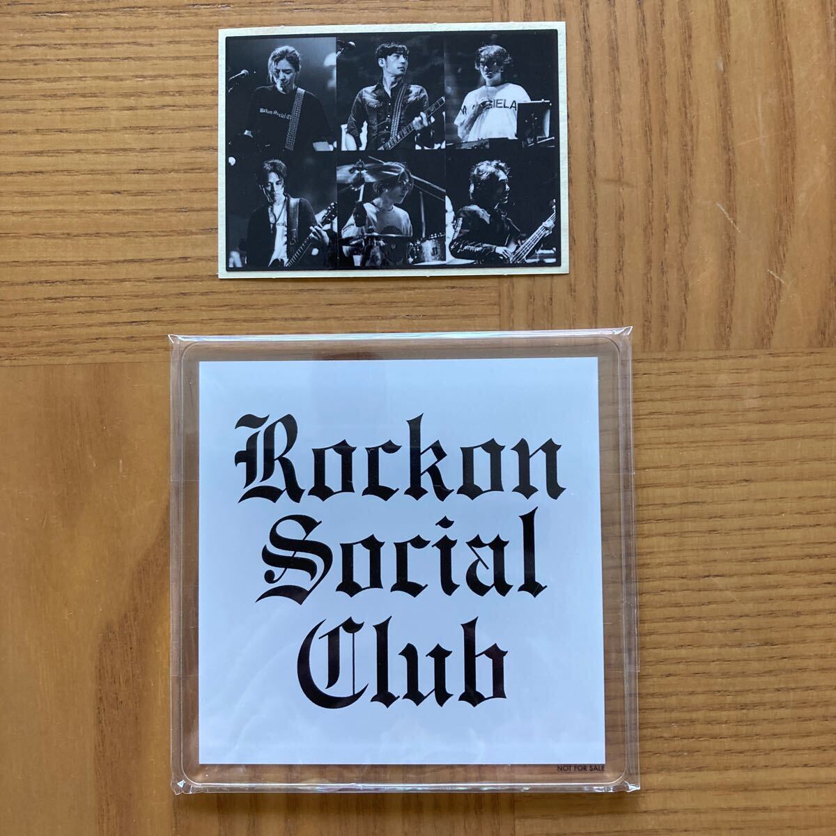 Rockon Social Club 男闘呼組 コースター ステッカー付き 送料無料♪の画像1