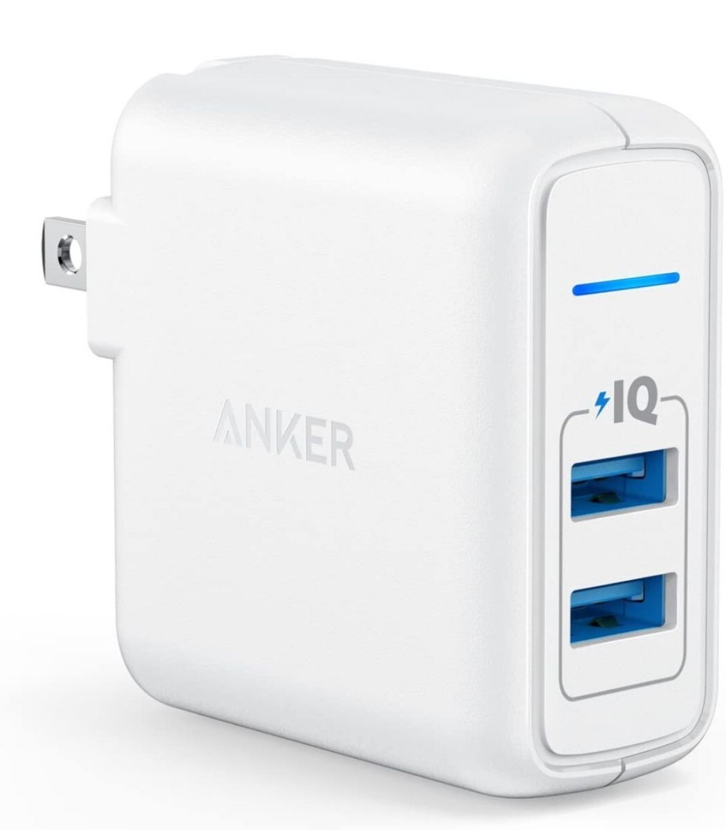 Anker PowerPort 2 Elite USB充電器 2ポート 折畳み式プラグ AC電源充電器 アンカーの画像6