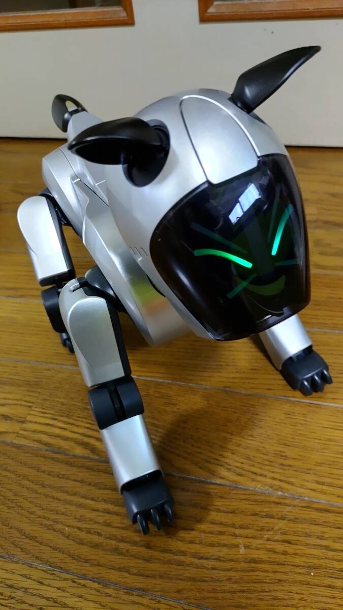 SONY AIBO アイボ ERS-210 ステンレス調シルバー（塗替品）・動作品の画像5