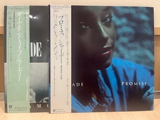シャーディー/SADE「ダイヤモンド・ライフ」(1984年1stアルバム)「プロミス」(1985年2ndアルバム)LP2枚セット 国内盤帯、日本語解説付の画像2