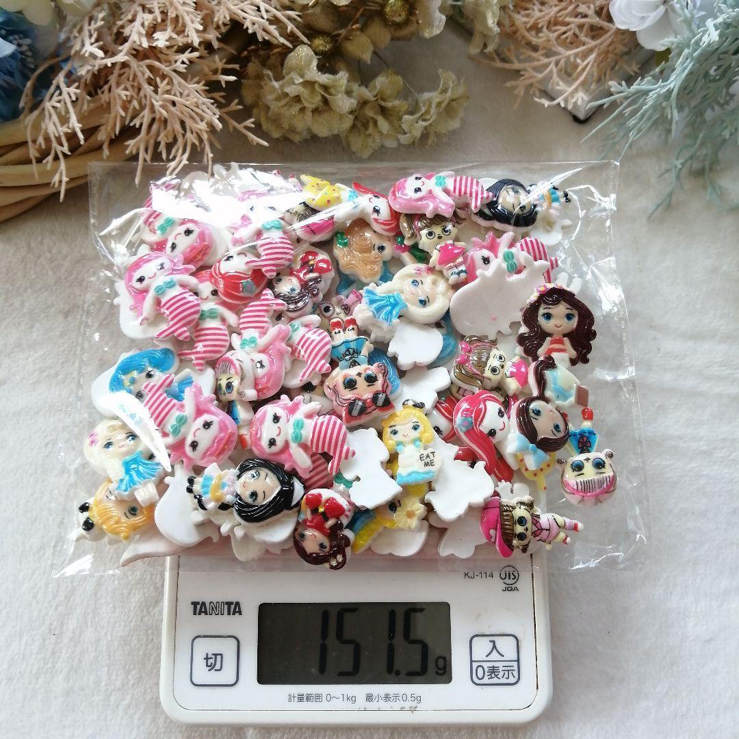  hand made person fish Kids Ariel hairpin raw materials patch n hair clip plastic parts material deco parts parts handmade handicrafts raw materials kindergarten 