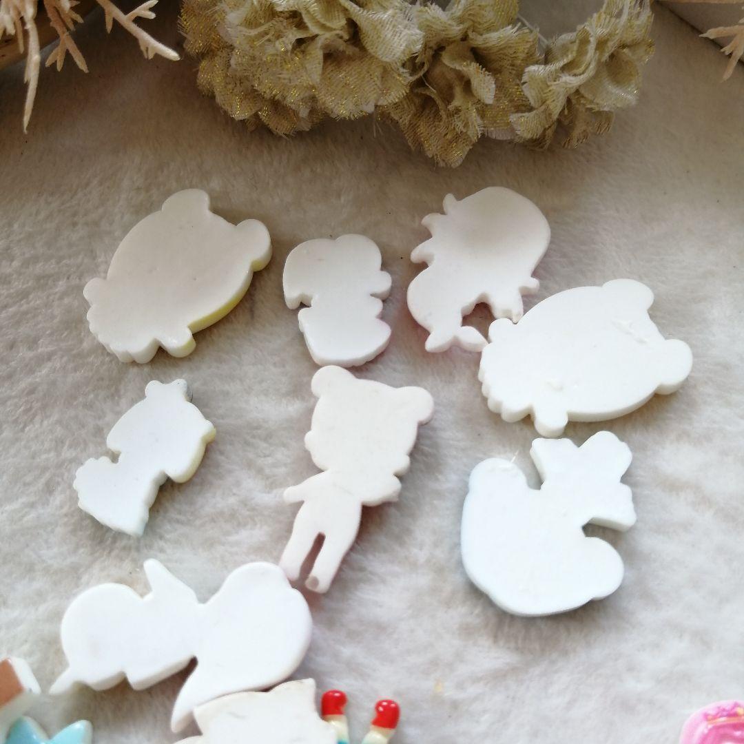  hand made person fish Kids Ariel hairpin raw materials patch n hair clip plastic parts material deco parts parts handmade handicrafts raw materials kindergarten 