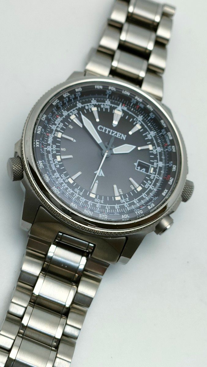 希少モデル プロマスター スカイシリーズ CB0130-51E チタン 希少モデル プロマスター スカイシリーズ CB0130-51E チタン