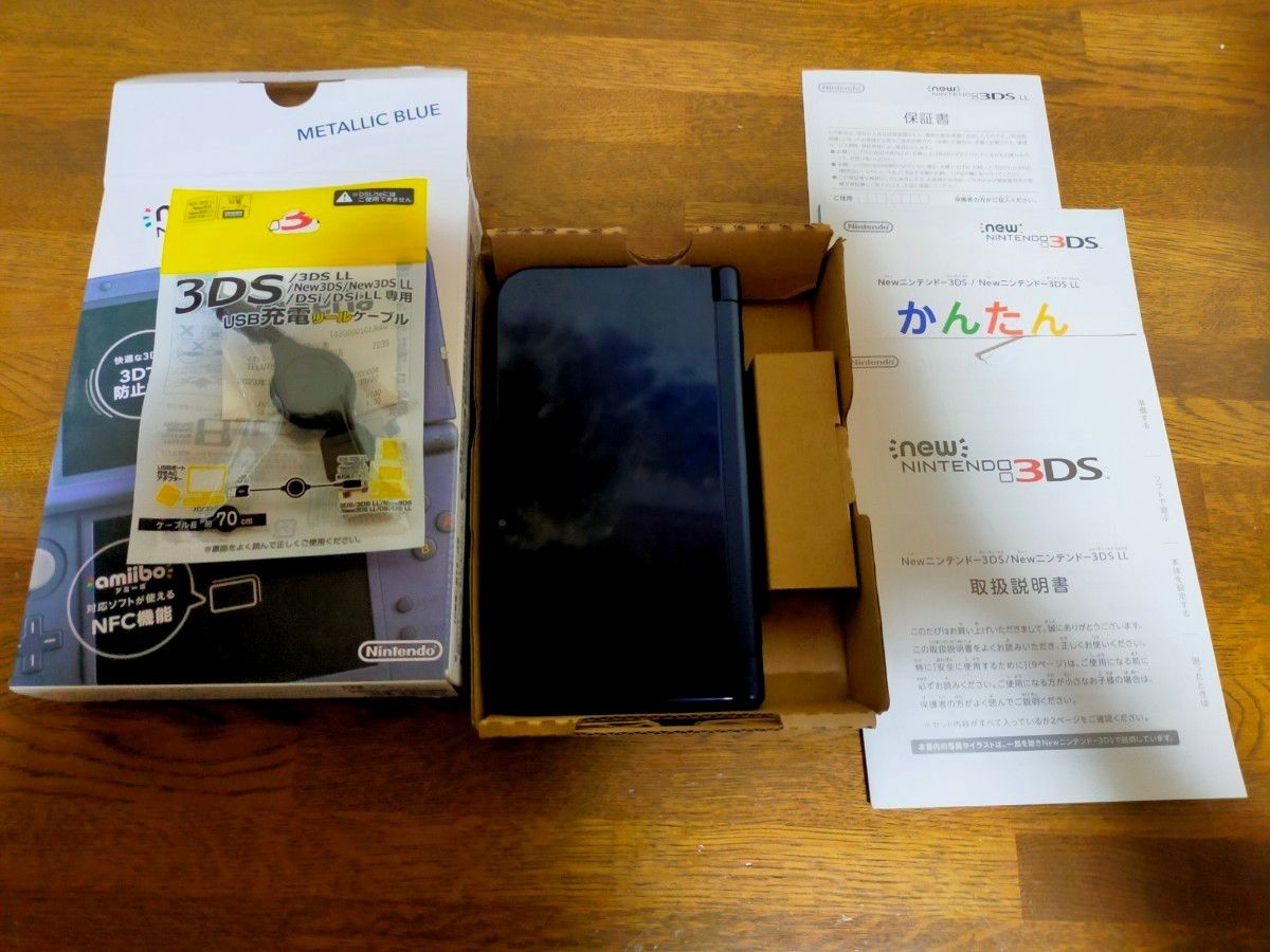 New3DSLL メタリックブルー 下画面IPS液晶 【動作保証美品 New3DSLL メタリックブルー 下画面IPS液晶 【動作保証美品