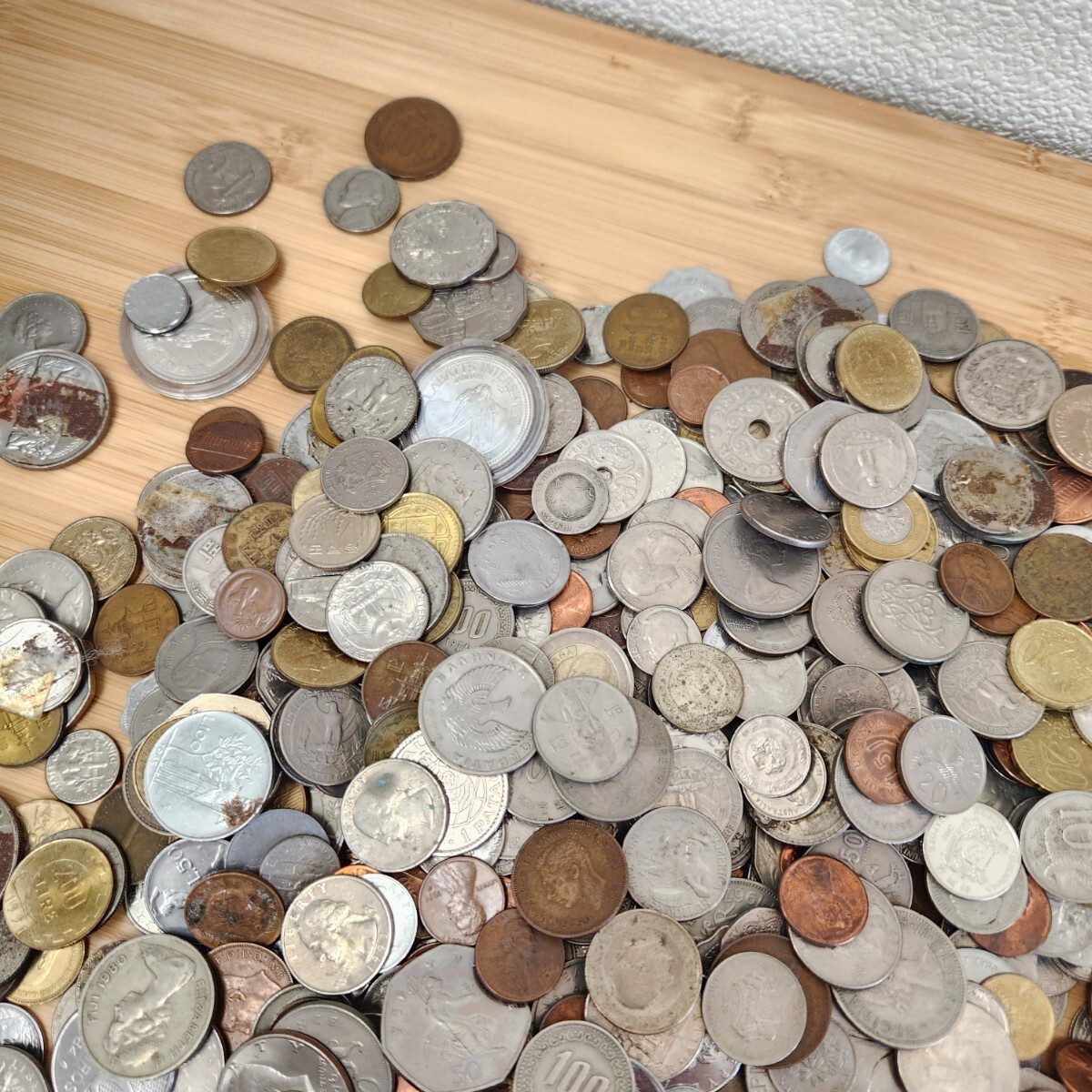 【約10kg】外国硬貨　コイン　コレクション　外国銭　大量　まとめて　硬貨　世界　アンティーク_画像8