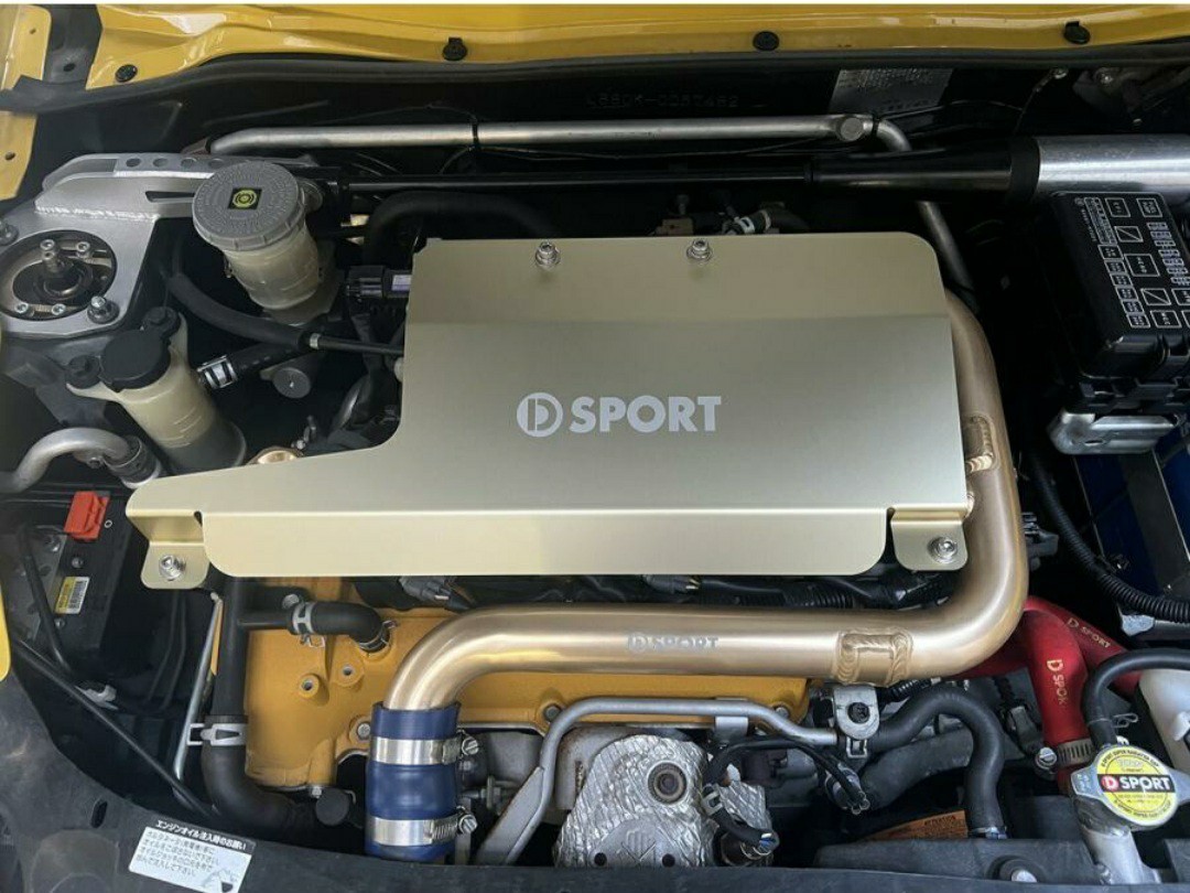 [ new goods unused ]D sport aluminium engine cover II Copen L880K 02.06~10.03