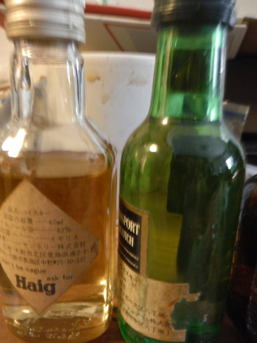 ミニボトル ウイスキー　いろいろ4種類　スコッチ　５０ｍｌ　 未開栓　ガラス瓶　陶器瓶_画像4