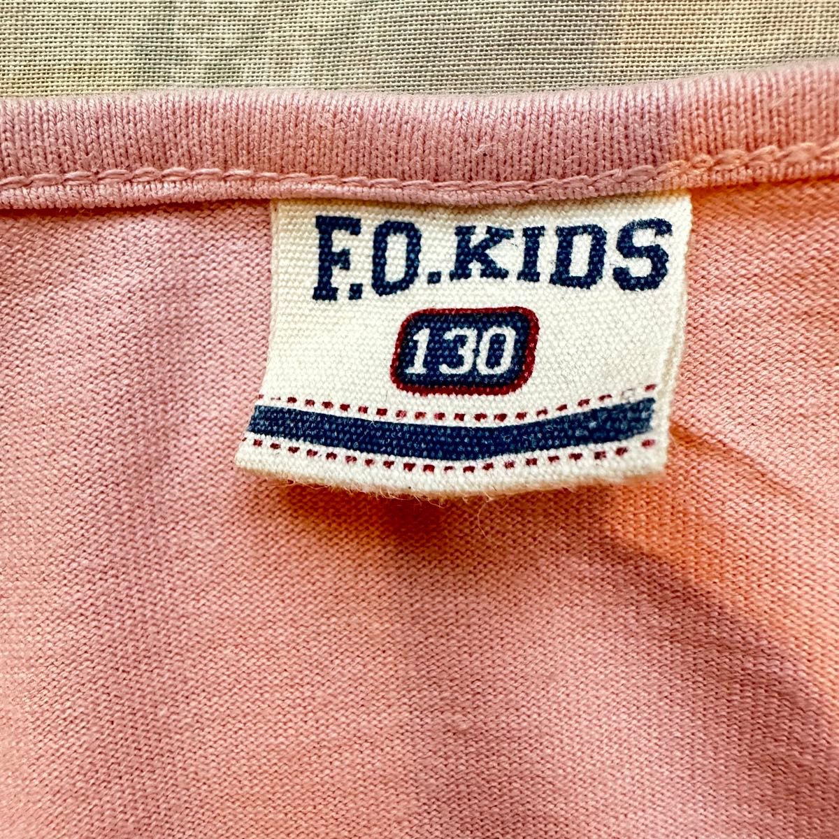 F.O KIDS 女の子 重ね着 Tシャツ タンクトップ 130