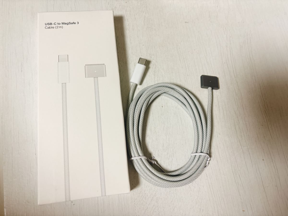 新品　USB-C 磁気 MagSafe 3 PD充電ケーブル（2m）グレー