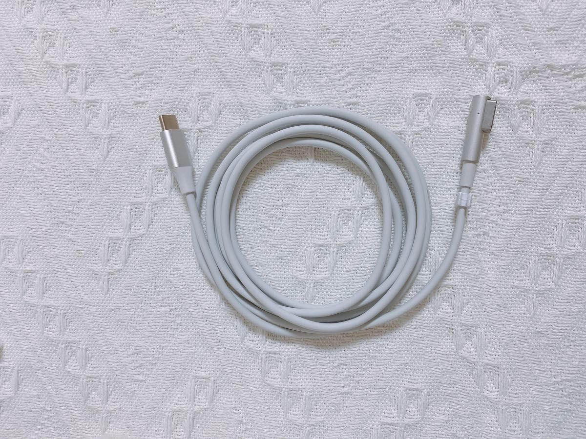 新品  MagSafe L型MacbookAir/Pro  PD 磁気ケーブル 1.8m (45W、60W、85W兼用)