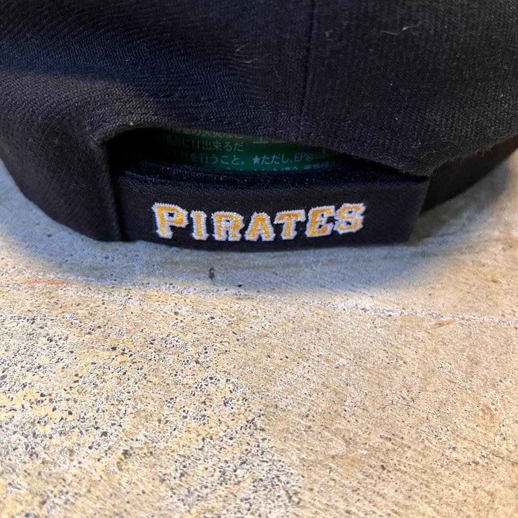 PIRATES '47 ピッツバークパイレーツ '47BRAND キャップ 帽子 MVP エムブイピー ブラック マジックテープ FREESIZE_画像5