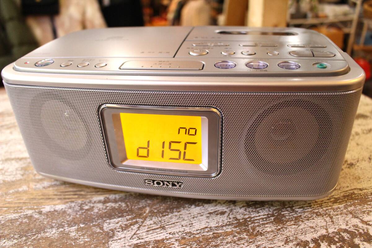SONY/ソニー CFD-E501 CDラジオカセットレコーダー ラジカセ CD/ラジオ/カセット プレイヤー オーディオ _画像1