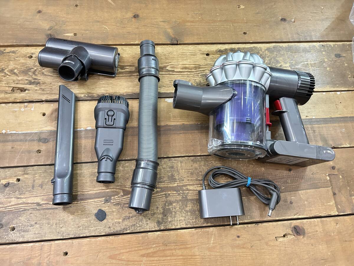 Dyson / ダイソン dc61 モーターヘッド コードレスクリーナー ハンディ掃除機 布団クリーナー 動作確認済み 現状販売 used