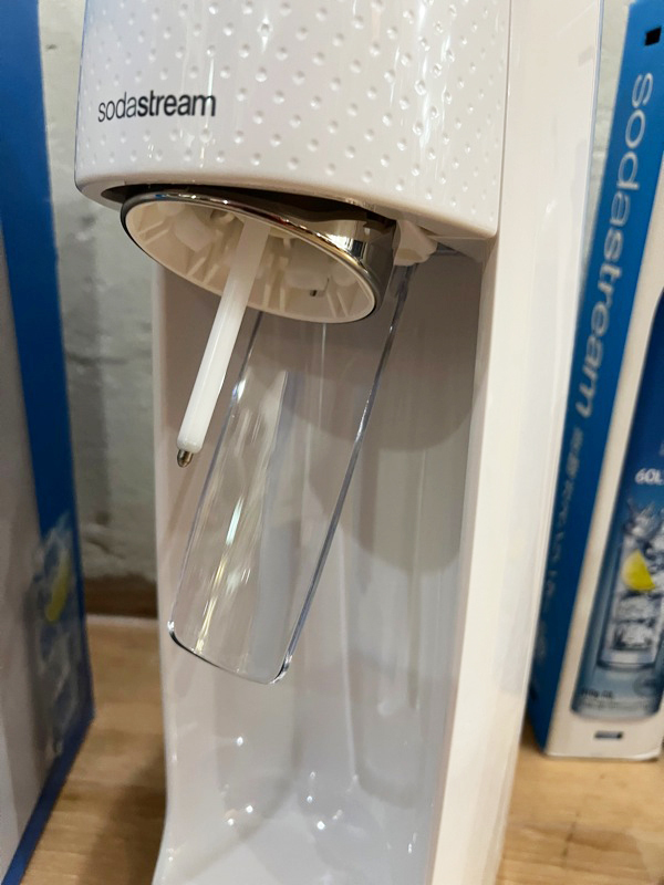 SodaStream SPIRIT ソーダストリームスピリット ホワイト MEGA PACK 家庭用炭酸水メーカー ガスシリンダー付きの画像9