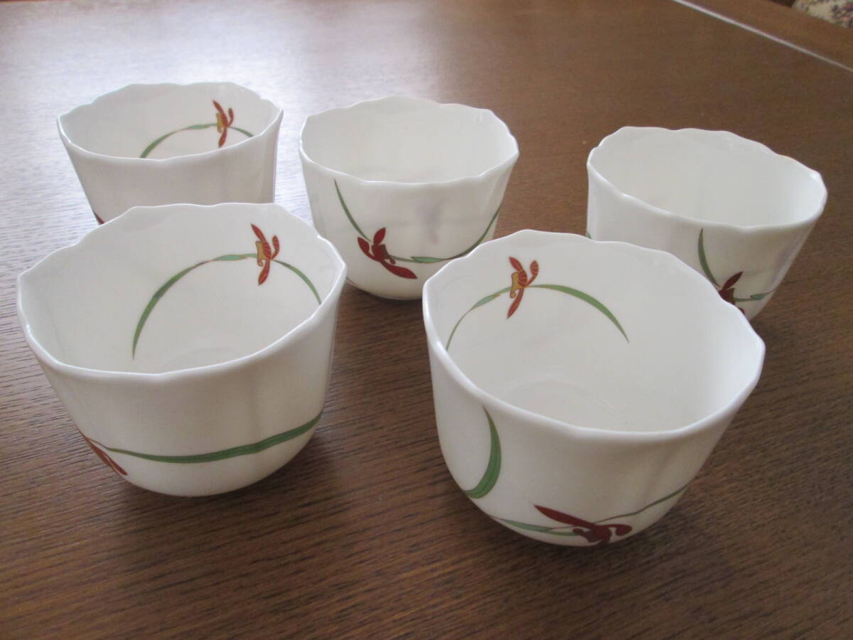 香蘭社の小鉢５個とお皿１枚_画像5