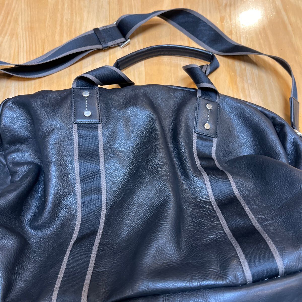 COACH コーチ ボストンバッグ レザー _画像4